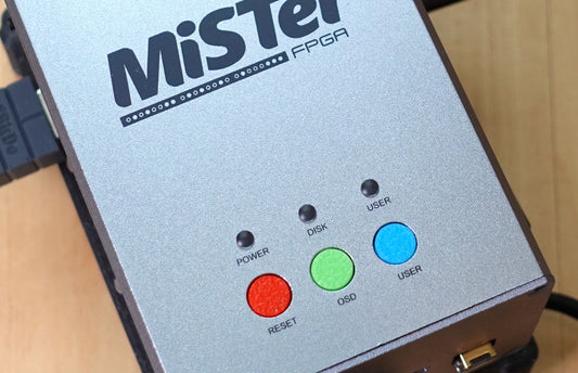 Colored buttons for MiSTer Addons Aluminum case