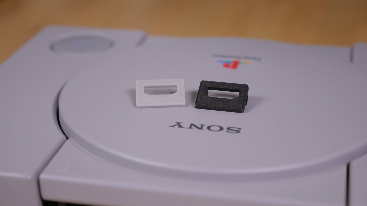 PS1Digital HDMI Cover for Playstation (Light Gray or Black)