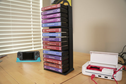 Evercade Modular Game Cartridge Storage Tower