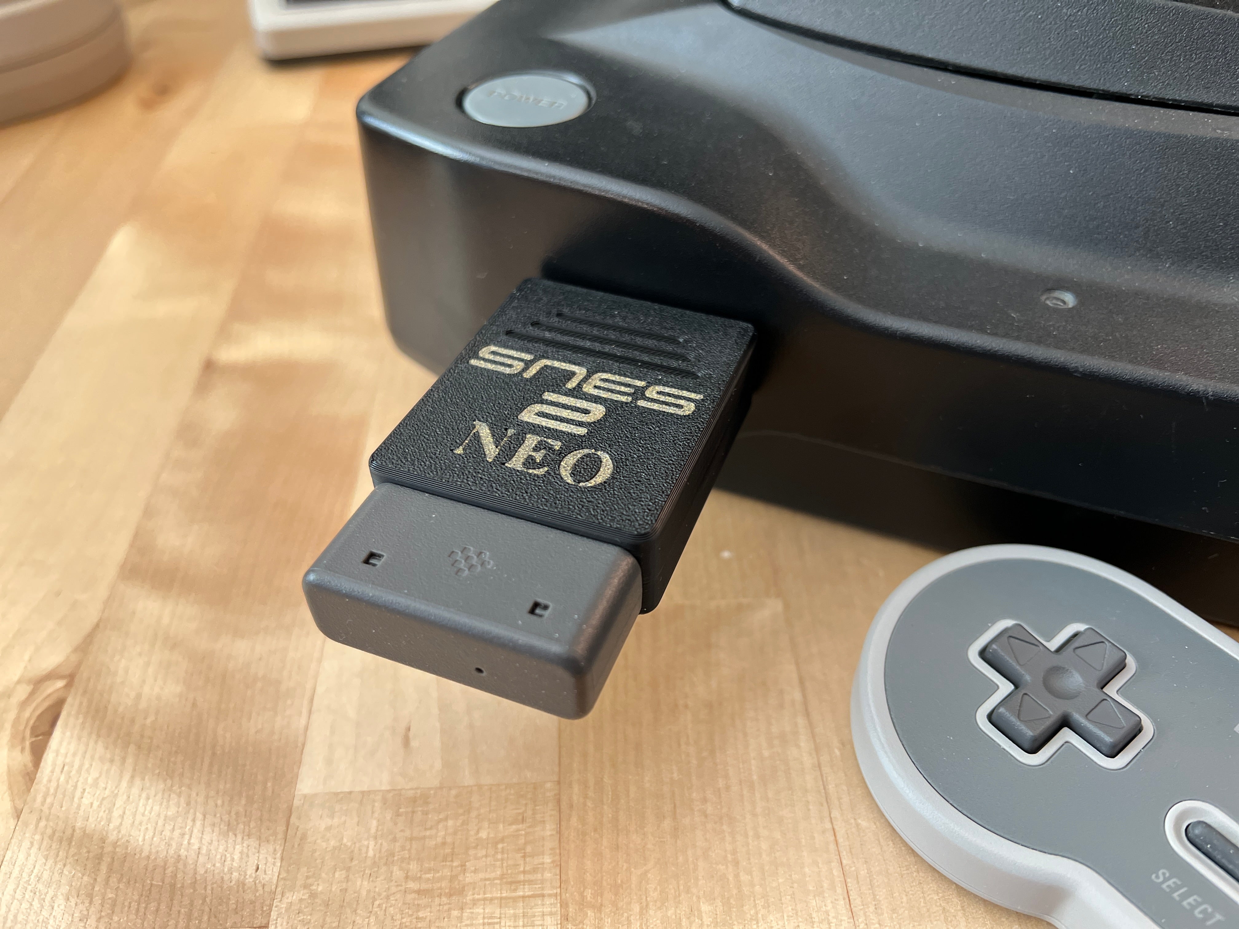 SNES2Neo - Ultra Low Latency SNES controller adapter for your Neo