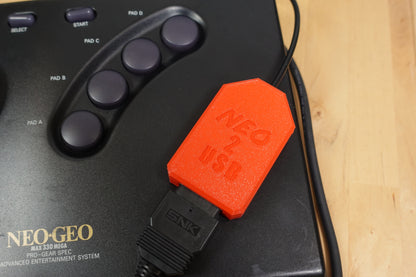 Neo2USB Ultra Low Latency Neo Geo controller adapter for MiSTer FPGA