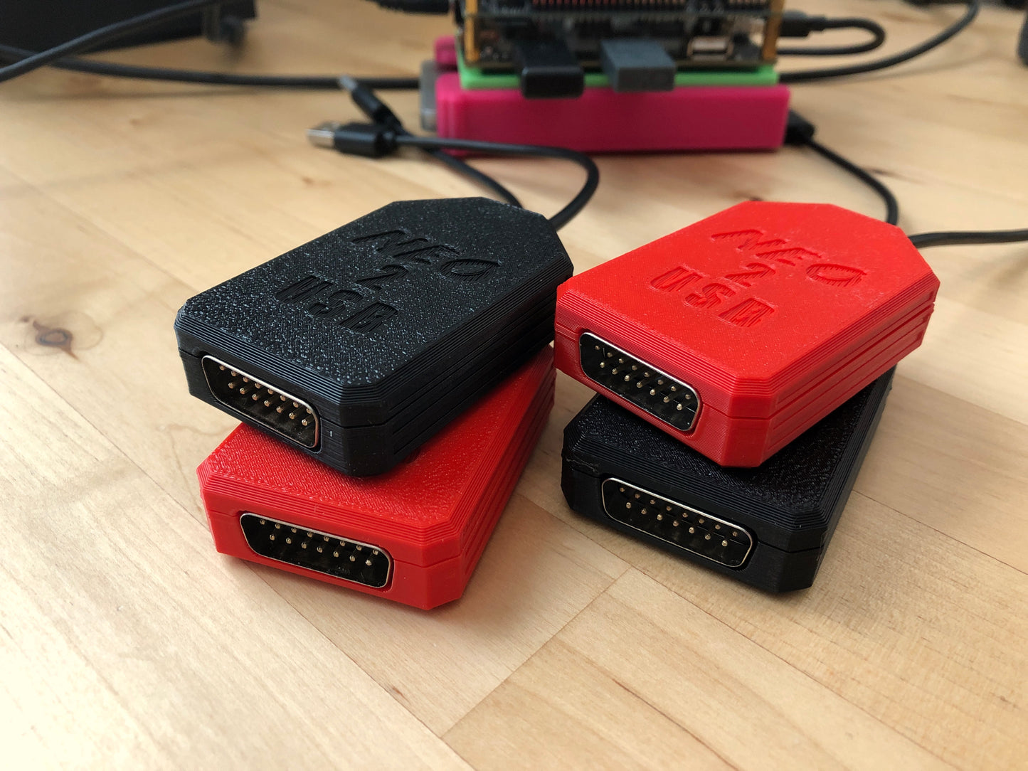 Neo2USB Ultra Low Latency Neo Geo controller adapter for MiSTer FPGA