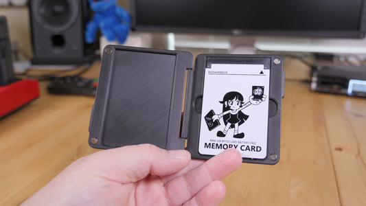 NeoSaveKeepa - Magnetic storage case for your NeoSaveMasta memory card (2016 and newer) for Neo Geo